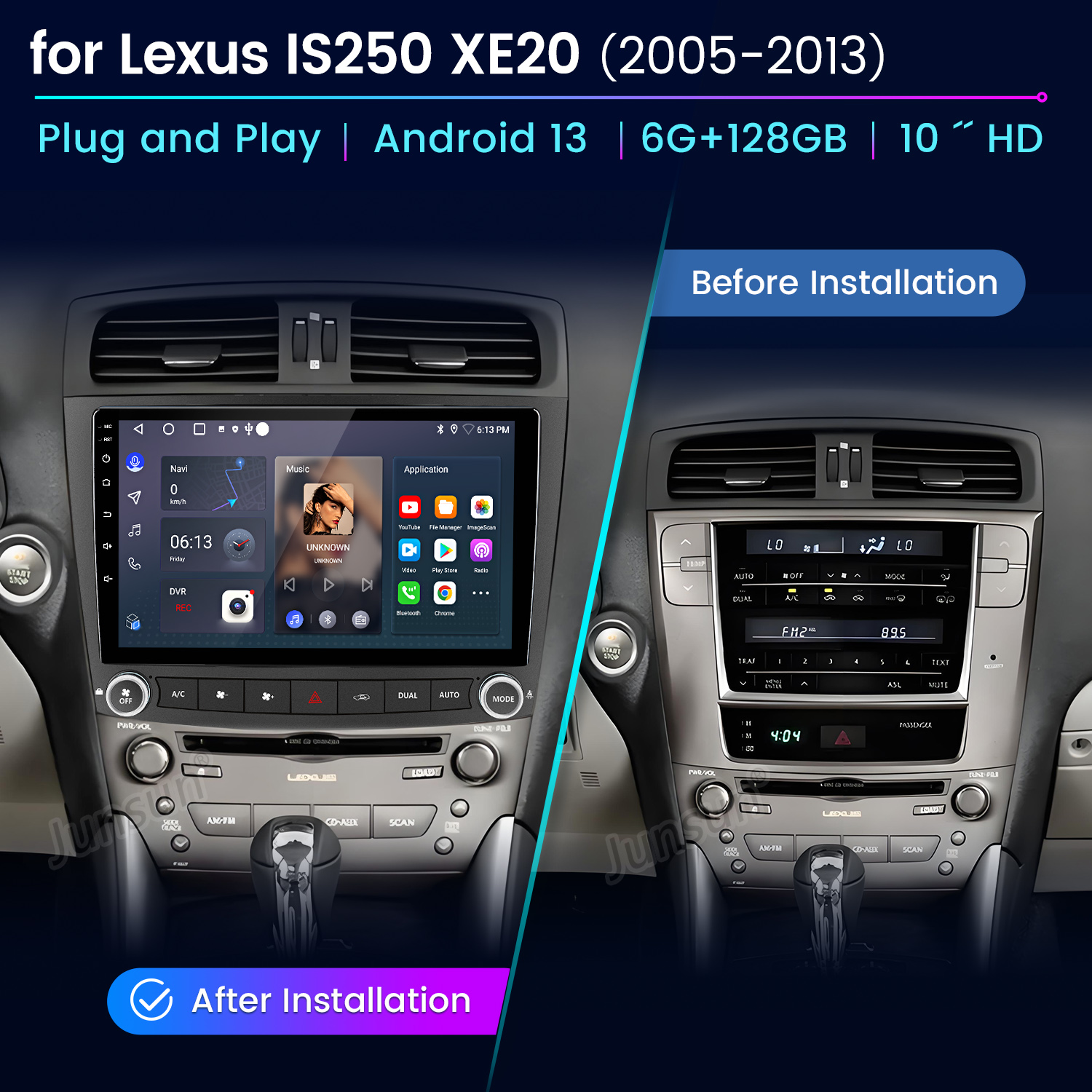 Junsun AI Voice Car Stereo Rad – Korean Lifestyle Video recenzja i cena