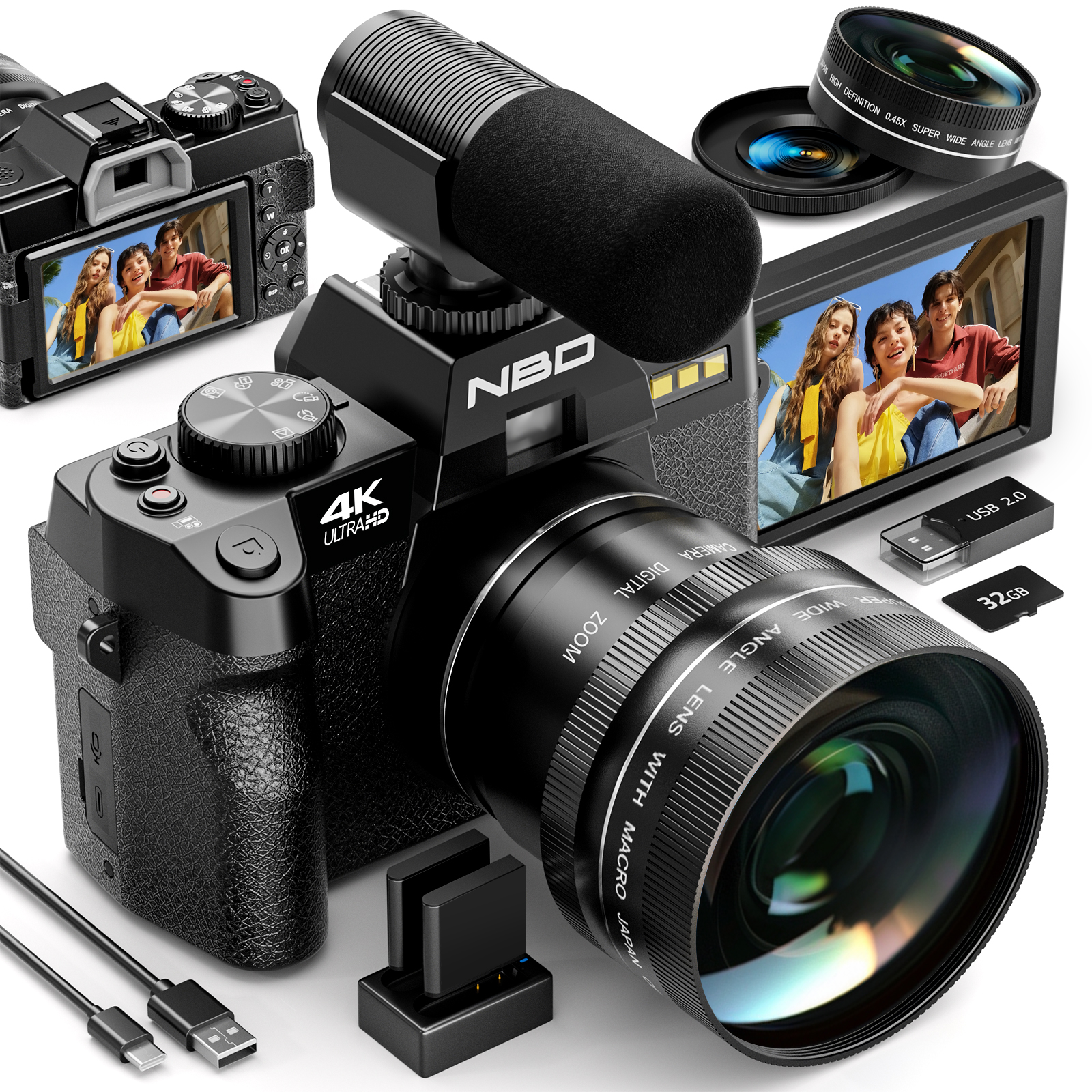 NBD S100F 48MP 4K Digital Came – Korean Lifestyle Video recenzja i cena