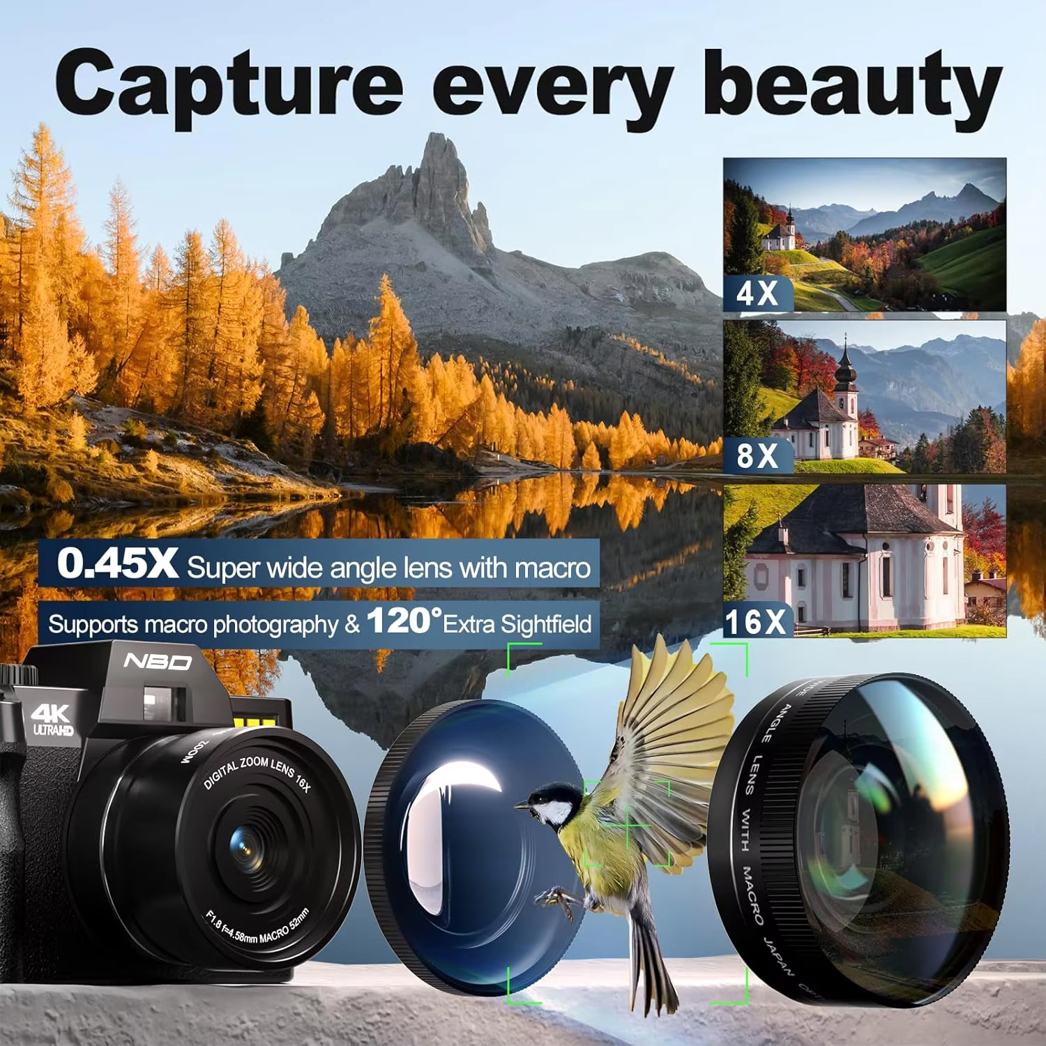 NBD S100F 48MP 4K Digital Came – Korean Lifestyle Video recenzja i cena