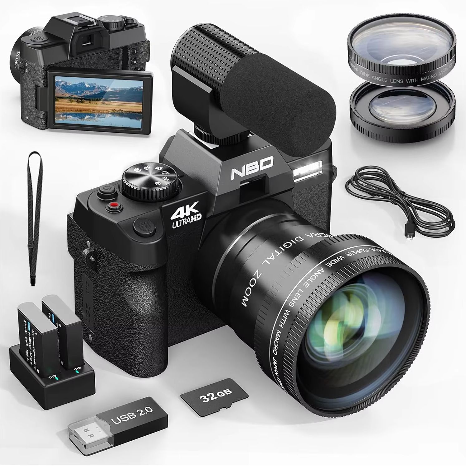 NBD S100F 48MP&4K Digital Came – Korean Lifestyle Youtubers recenzja i cena