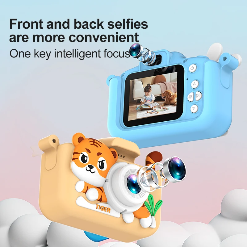 Kids Mini Camera Cartoon Tiger – Korean Lifestyle Video recenzja i cena
