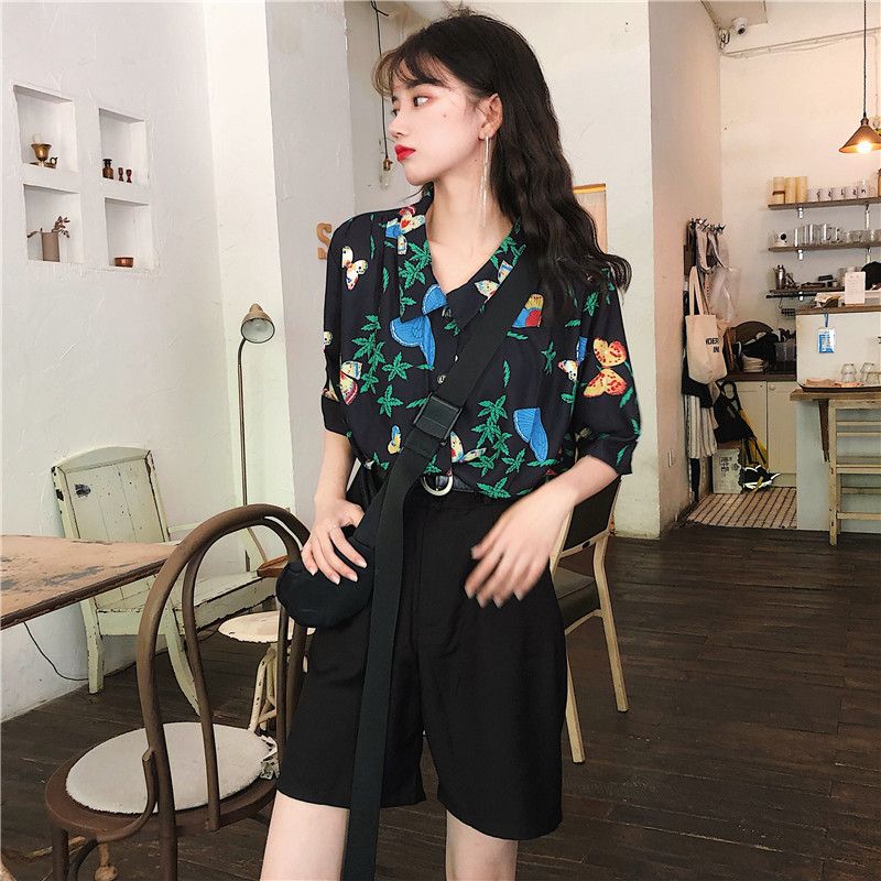 Shirts Women Corduroy Patch Po – Korean Daily Lifestyle recenzja i cena